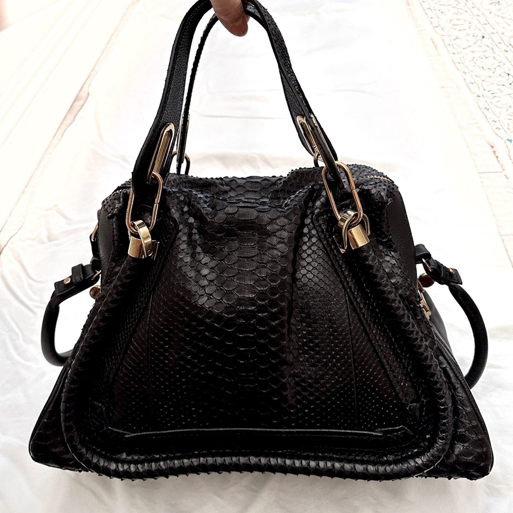 Chloe Paraty Python Bag